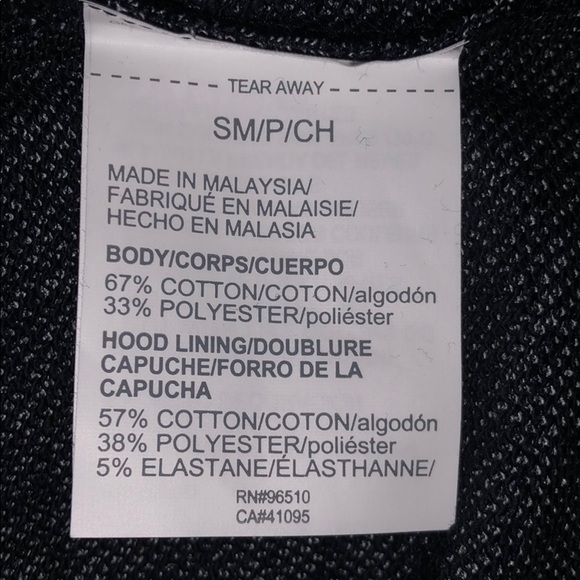 NWT Under Armour Men's Project Rock Respect Short Sleeve Hoodie Sweater size S - Picture 8 of 11